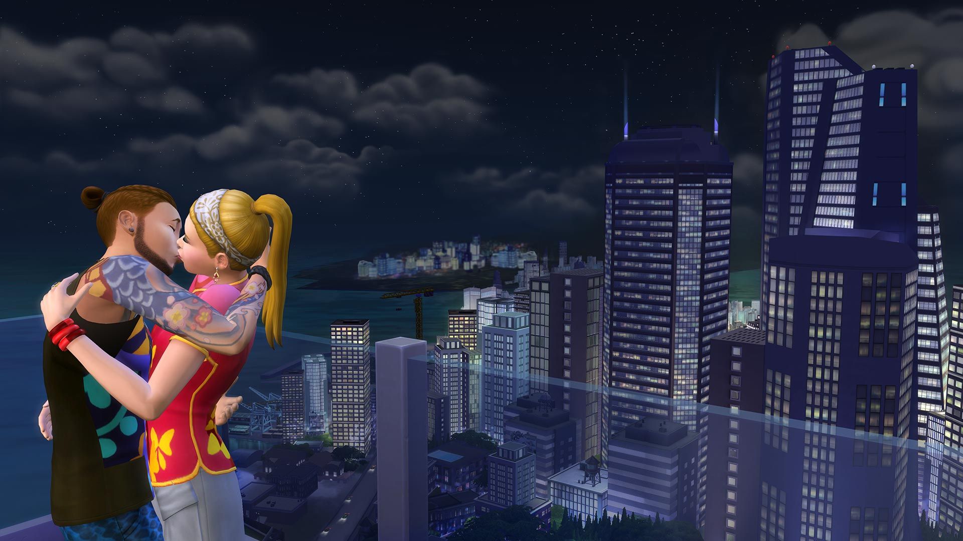 The Sims 4 Bundle - City Living, Dine Out, Bowling Night Stuff DLCs Origin CD Key 54.23 $