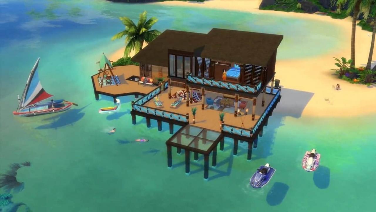 The Sims 4 - Island Living DLC EU Origin CD Key 19.76 $