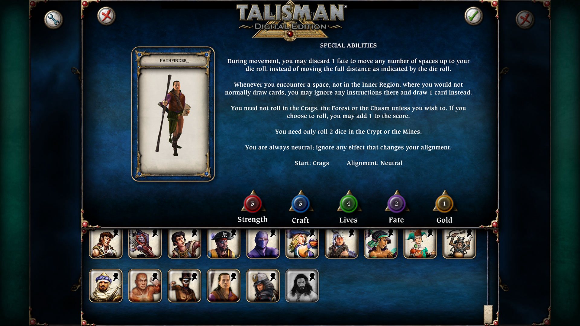 Talisman - Character Pack #18 Pathfinder DLC Steam CD Key 0.88 $
