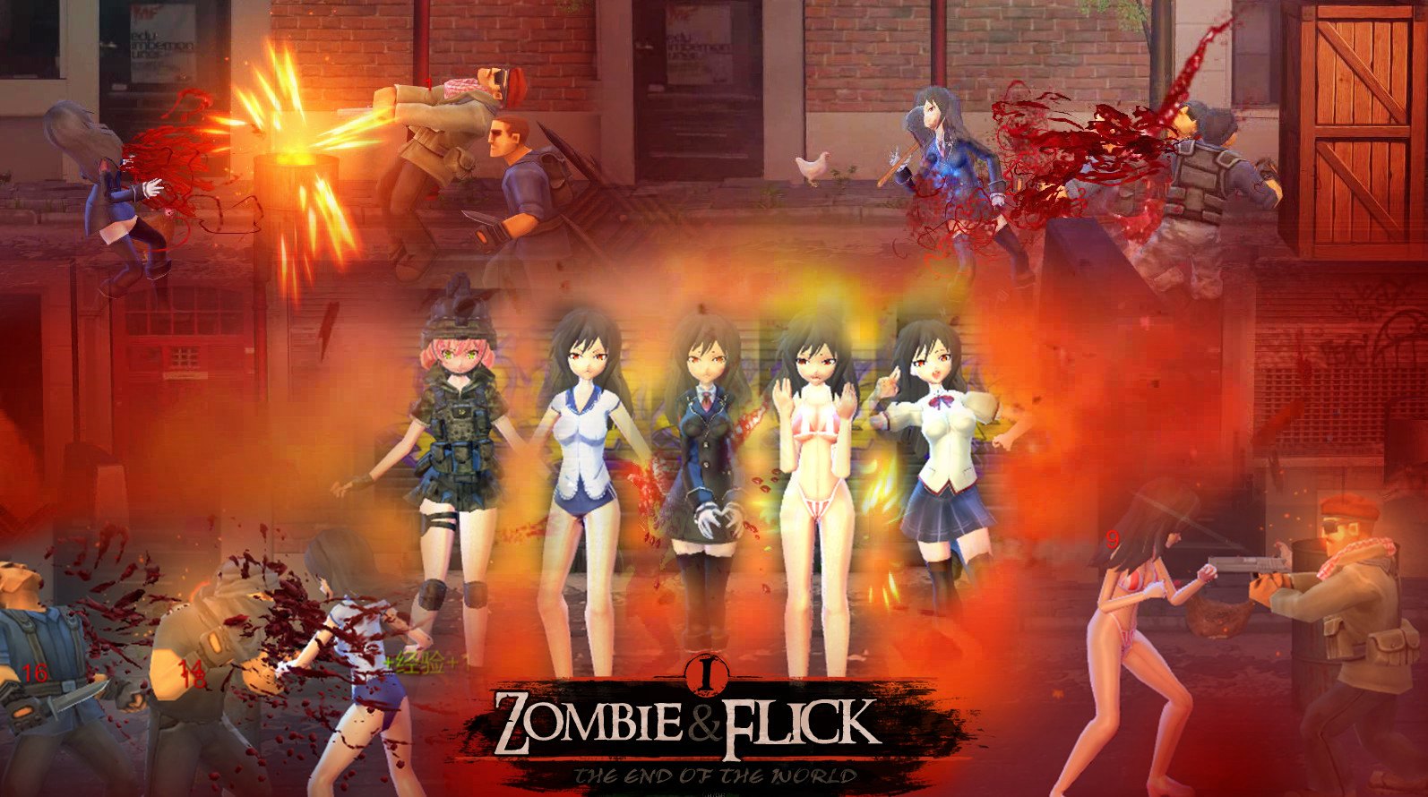 Zombie Flick | 僵尸快打 Steam CD Key 0.44 $