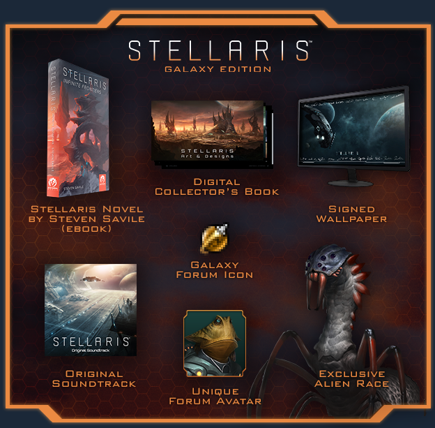 Stellaris Galaxy Edition Steam Altergift 73.62 $