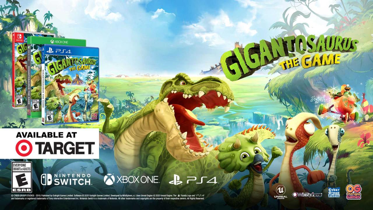 Gigantosaurus The Game US Nintendo Switch CD Key 40.11 $