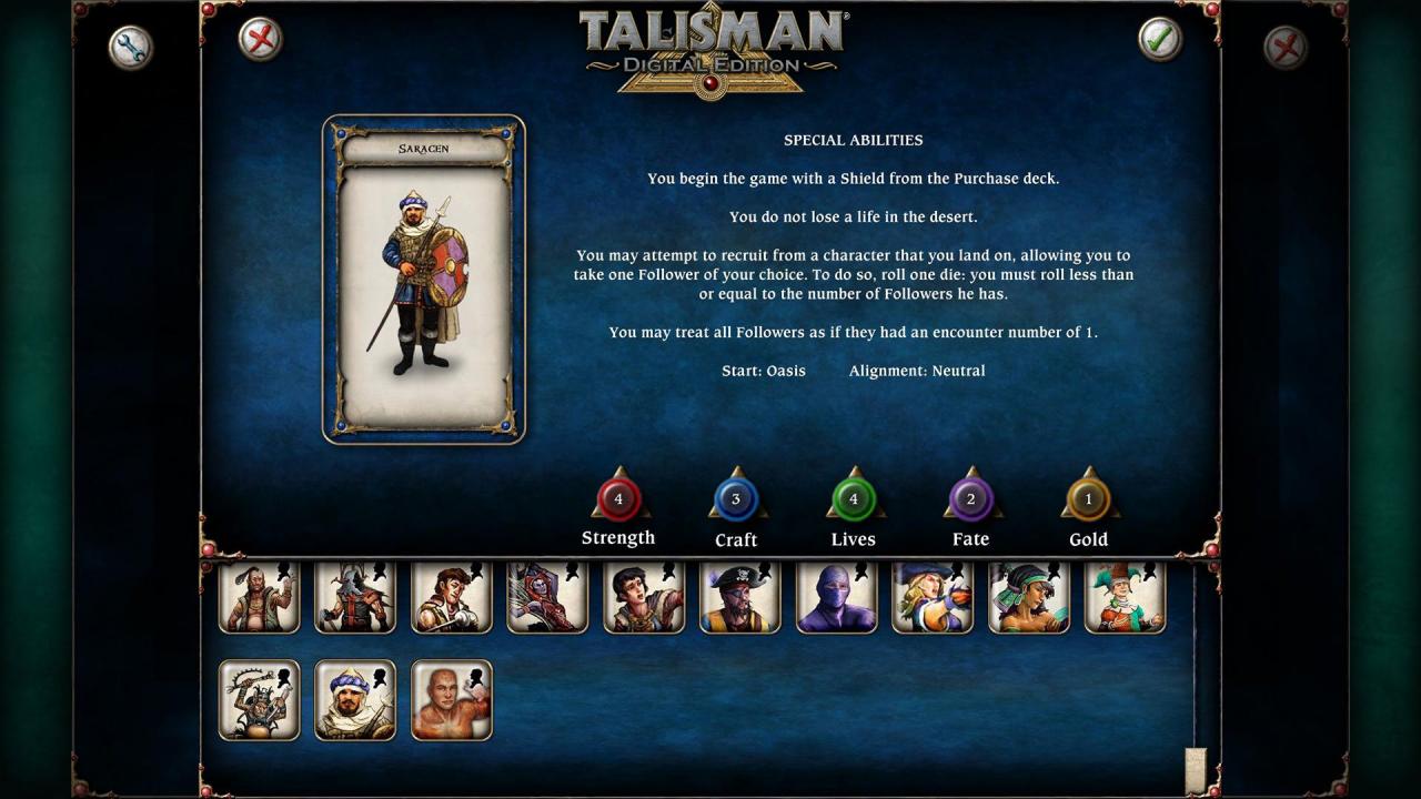 Talisman - Character Pack #15 - Saracen DLC Steam CD Key 0.79 $