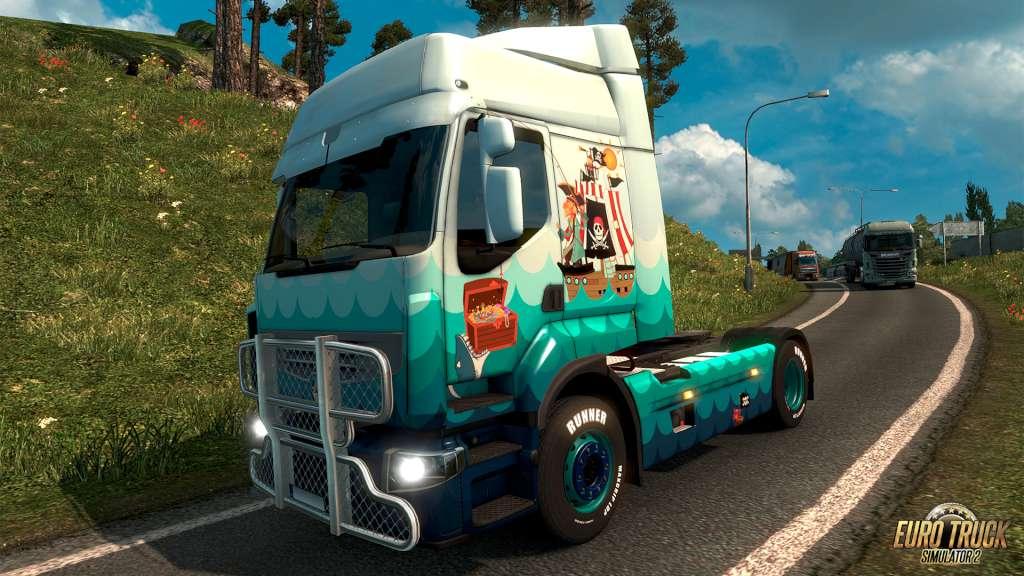 Euro Truck Simulator 2 - Pirate Paint Jobs Pack Steam CD Key 1.41 $