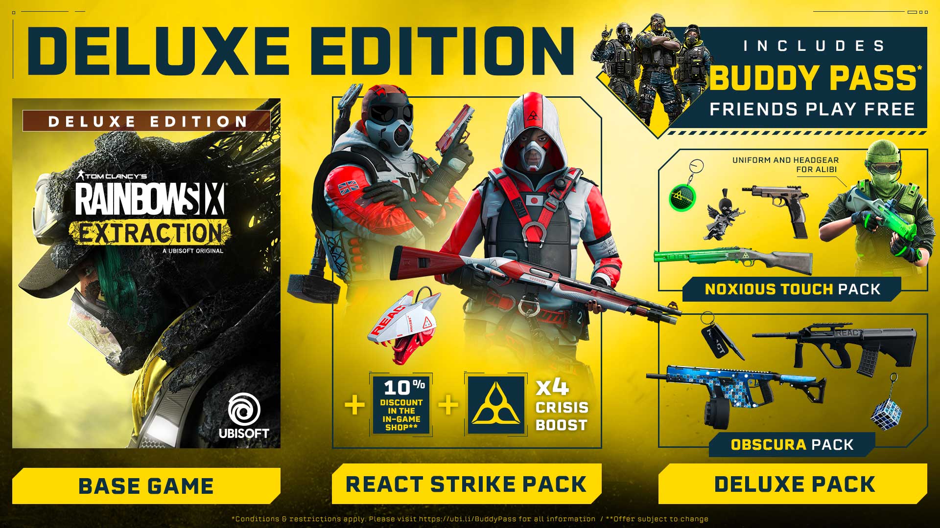 Tom Clancy's Rainbow Six Extraction Deluxe Edition XBOX One / Xbox Series X|S CD Key 19.32 $