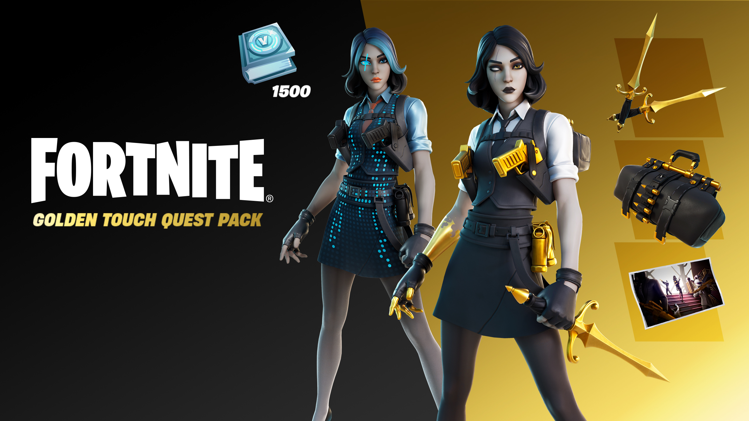 Fortnite - Golden Touch Quest Pack DLC AR XBOX One / XBOX Series X|S CD Key 61.01 $
