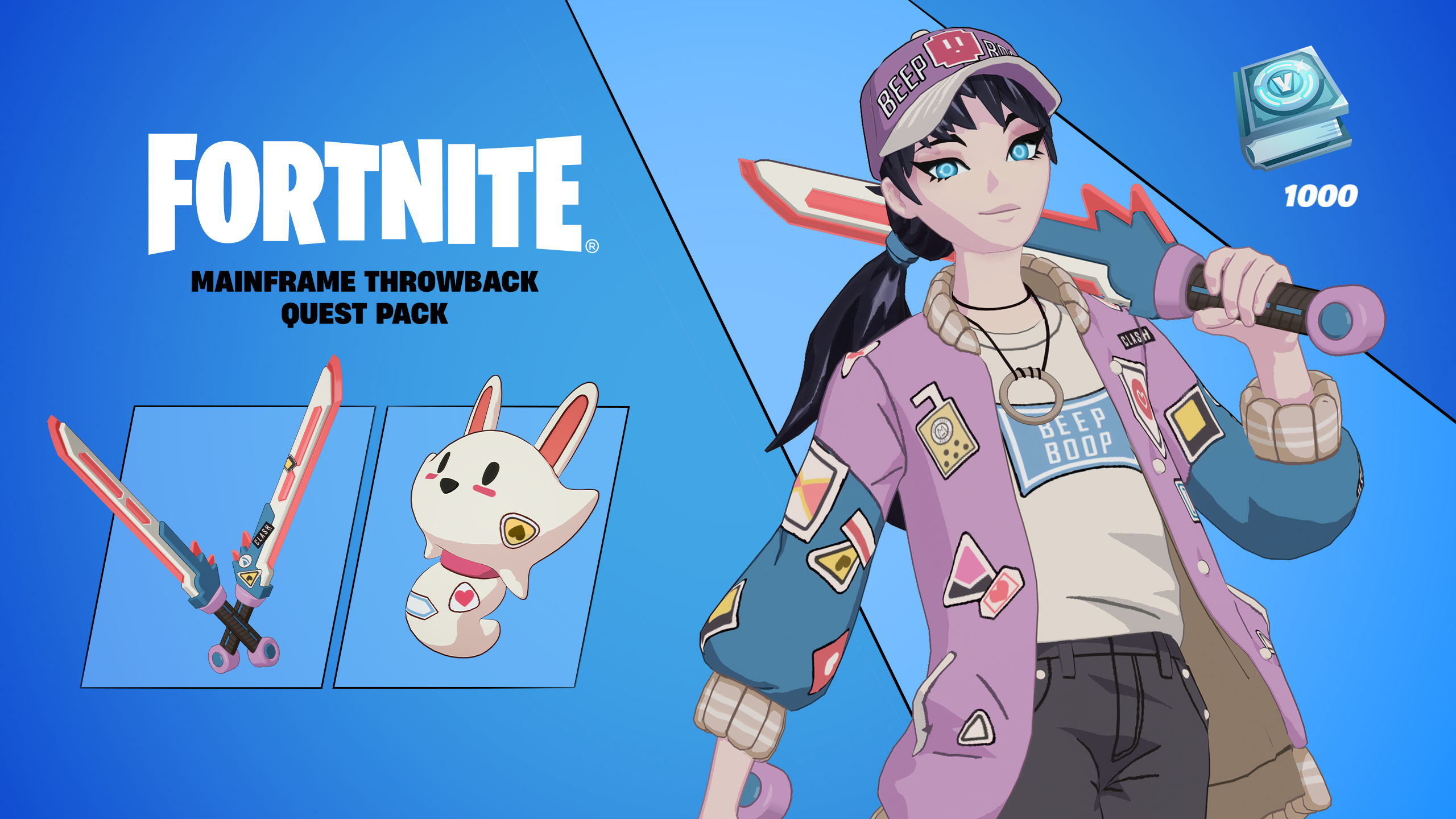 Fortnite - Mainframe Throwback Quest Pack DLC TR XBOX One / Xbox Series X|S CD Key 18.07 $