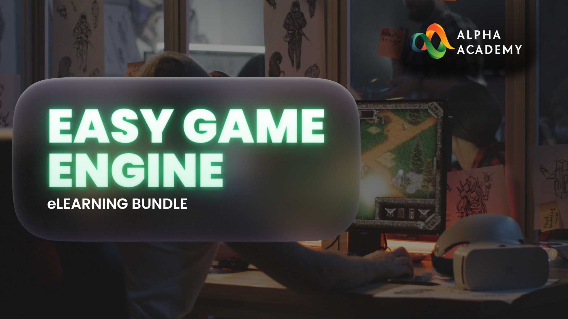 Easy Game Engine eLearning Bundle Alpha Academy Code 22.59 $