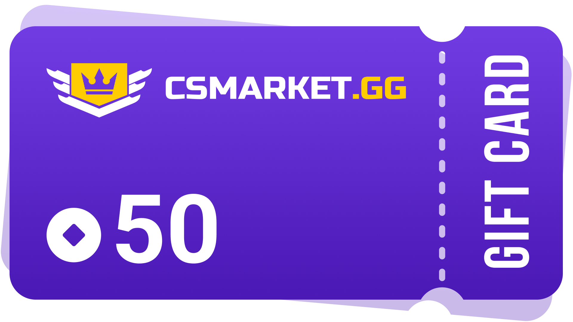 CSMARKET.GG 50 Gems Gift Card 34.22 $