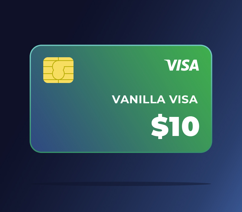 Vanilla VISA $10 US 12.92 $