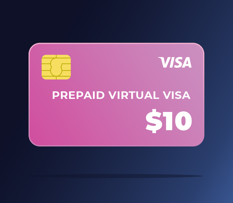 Prepaid Virtual VISA $10 12.92 $