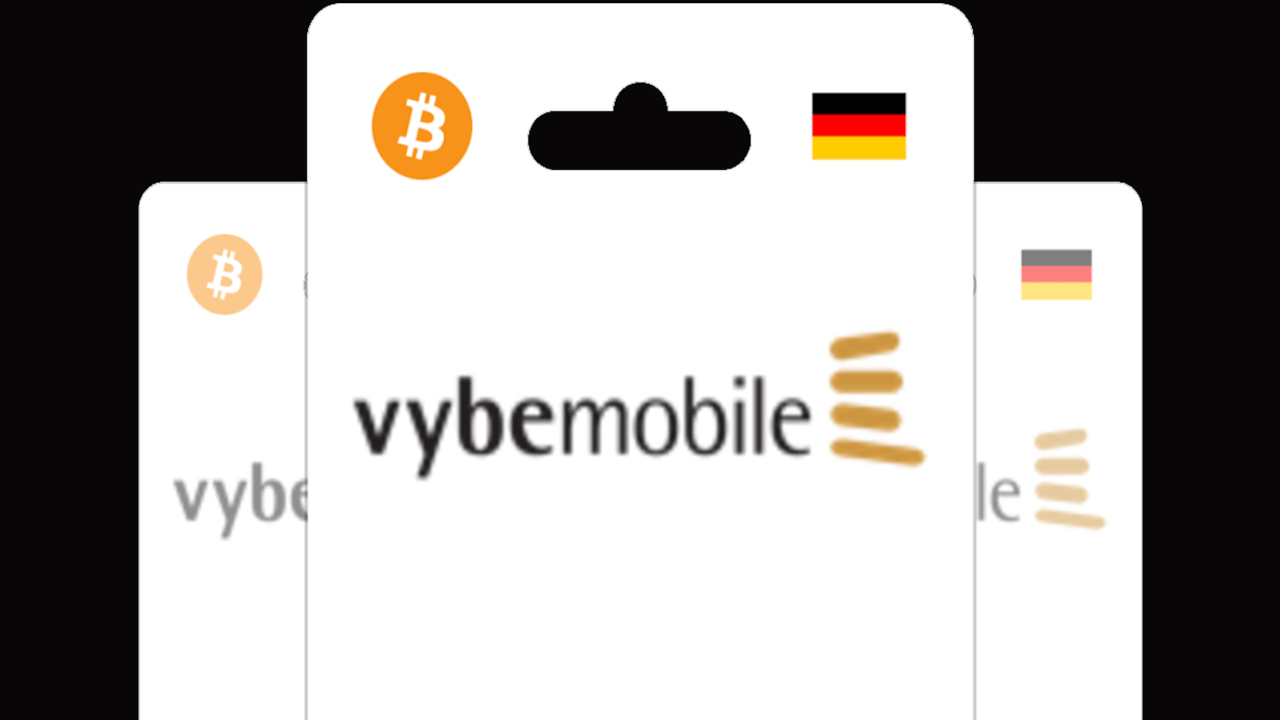 Vybe Mobile €15 Mobile Top-up DE 17.01 $