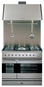 Foto Fogão de Cozinha ILVE PD-90R-VG Stainless-Steel