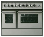 ILVE QDC-90W-MP Antique white Kitchen Stove