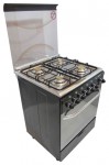 Fresh 60x60 ITALIANO black st.st. top Кухонная плита
