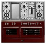 ILVE MT-150FD-MP Red Kitchen Stove