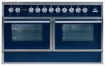 ILVE QDC-1207W-MP Blue Кухонная плита