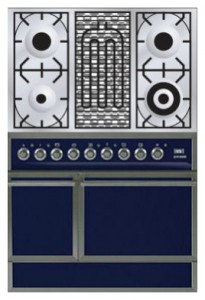 照片 厨房炉灶 ILVE QDC-90B-MP Blue