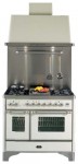 ILVE MD-100R-MP Red Kitchen Stove