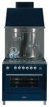 ILVE MTE-90-MP Blue 厨房炉灶