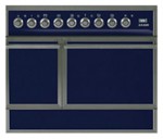 ILVE QDC-90F-MP Blue Kitchen Stove