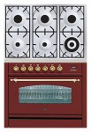 ILVE PN-906-VG Red Kitchen Stove