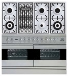 ILVE PDF-120B-VG Stainless-Steel Kitchen Stove