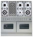 ILVE PDW-120B-VG Stainless-Steel Kitchen Stove