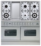 ILVE PDW-120F-VG Stainless-Steel Kitchen Stove