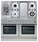 ILVE PDL-120FR-MP Stainless-Steel Kitchen Stove