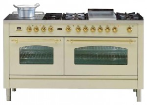 Photo Kitchen Stove ILVE PN-150FS-VG Stainless-Steel