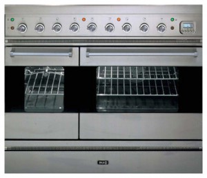 Photo Kitchen Stove ILVE PD-90V-MP Stainless-Steel