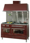 ILVE MT-150F-VG Red Kitchen Stove