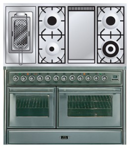 Photo Kitchen Stove ILVE MTS-120FRD-MP Stainless-Steel