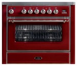 ILVE M-90-MP Red Kitchen Stove