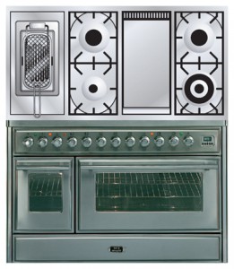 Photo Kitchen Stove ILVE MT-120FRD-MP Stainless-Steel