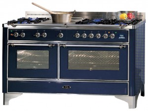 Photo Kitchen Stove ILVE M-150B-VG Blue