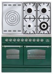 ILVE PDN-100S-VG Green Fogão de Cozinha
