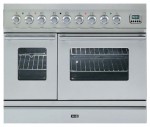 ILVE PDW-90F-MP Stainless-Steel Fogão de Cozinha