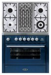 ILVE MT-90BD-E3 Blue Fogão de Cozinha