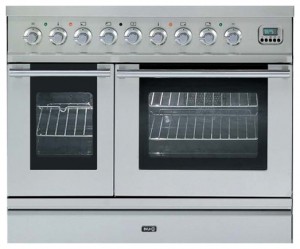 Photo Kitchen Stove ILVE PDL-906-MP Stainless-Steel