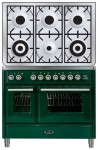 ILVE MTD-1006D-E3 Green Fogão de Cozinha