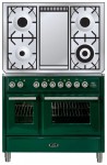 ILVE MTD-100FD-E3 Green Кухненската Печка