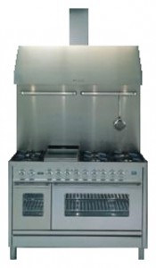 Photo Kitchen Stove ILVE PL-120F-VG Stainless-Steel