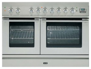 Photo Kitchen Stove ILVE PDL-100B-MP Stainless-Steel