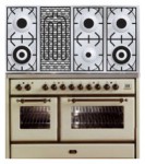 ILVE MS-120BD-VG Antique white Кухонная плита