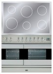 ILVE PDFI-100-MP Stainless-Steel Virtuves Plīts