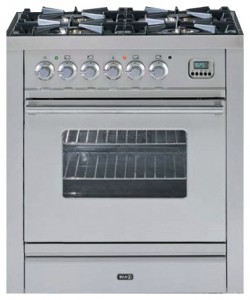 Photo Kitchen Stove ILVE PW-70-VG Stainless-Steel