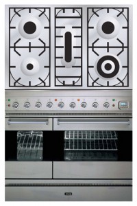 Photo Kitchen Stove ILVE PD-90-VG Stainless-Steel