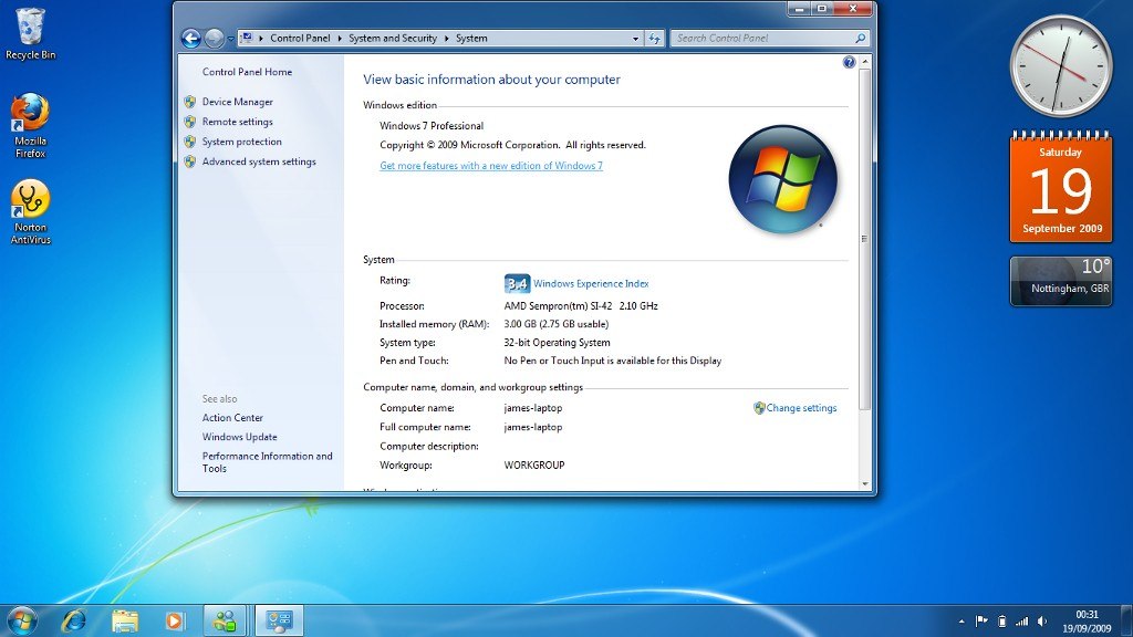 Windows 7 Home Premium OEM Key 20.89 $